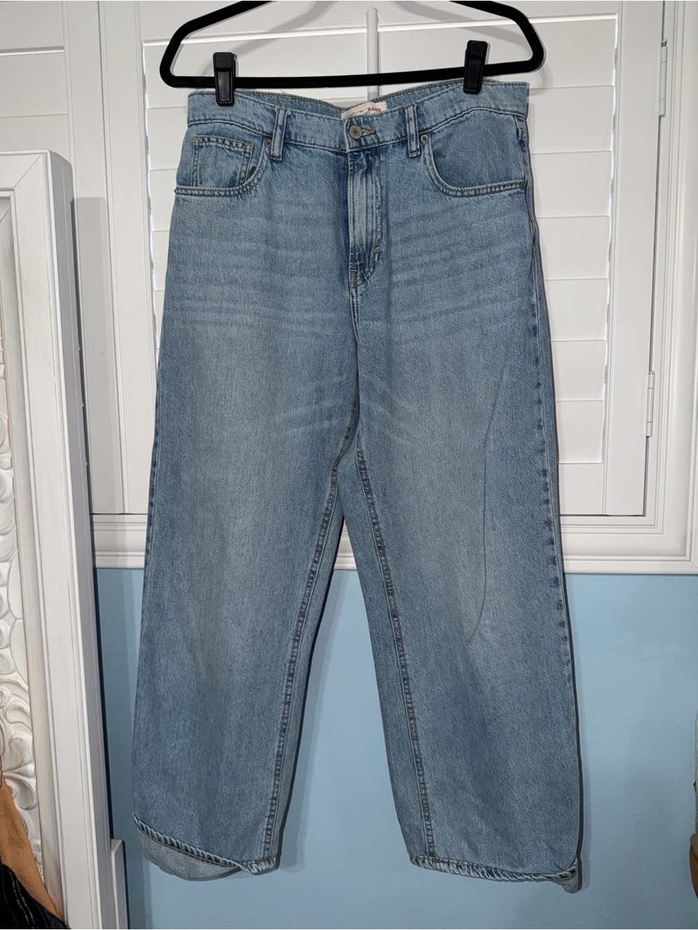 Light Blue Wide Fit Jeans